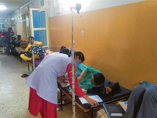 Kullu: Wards short of beds, patients being treated in corridors
