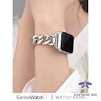 現貨熱銷-錶帶iserisewatch適用蘋果手錶se錶帶iwatch45代applewatch7錶帶38/44/40