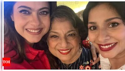 Kajol wishes her 'goddess' mother Tanuja on her 81st birthday; Says, 'Love you to the moon and back' | Hindi Movie News - Times of India