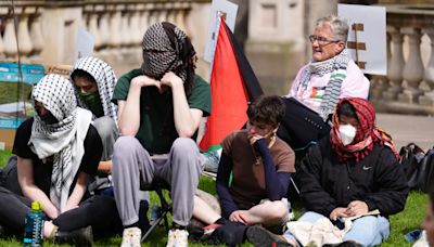 Students’ hunger strike is ‘last resort’ to get university to listen on Gaza