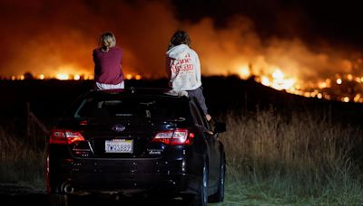 Park Fire in Northern California explodes in its first day