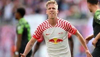 Dani Olmo, jugador del Red Bull Leipzig