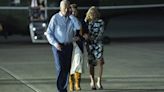 Biden allies rally behind him with a public show of support as he spends family time at Camp David