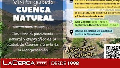 El Ayuntamiento pone en marcha un total de 24 rutas guiadas bajo el nombre ‘Cuenca Natural’ que arrancan este sábado 20 de julio