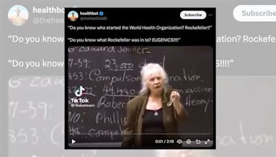Fact Check: Video Claims Rockefeller Family Established World Health Organization to Fund Eugenics Research. Here's the Truth