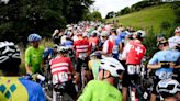 Protestors Disrupt Elite Men’s Road Race at the UCI World Championships