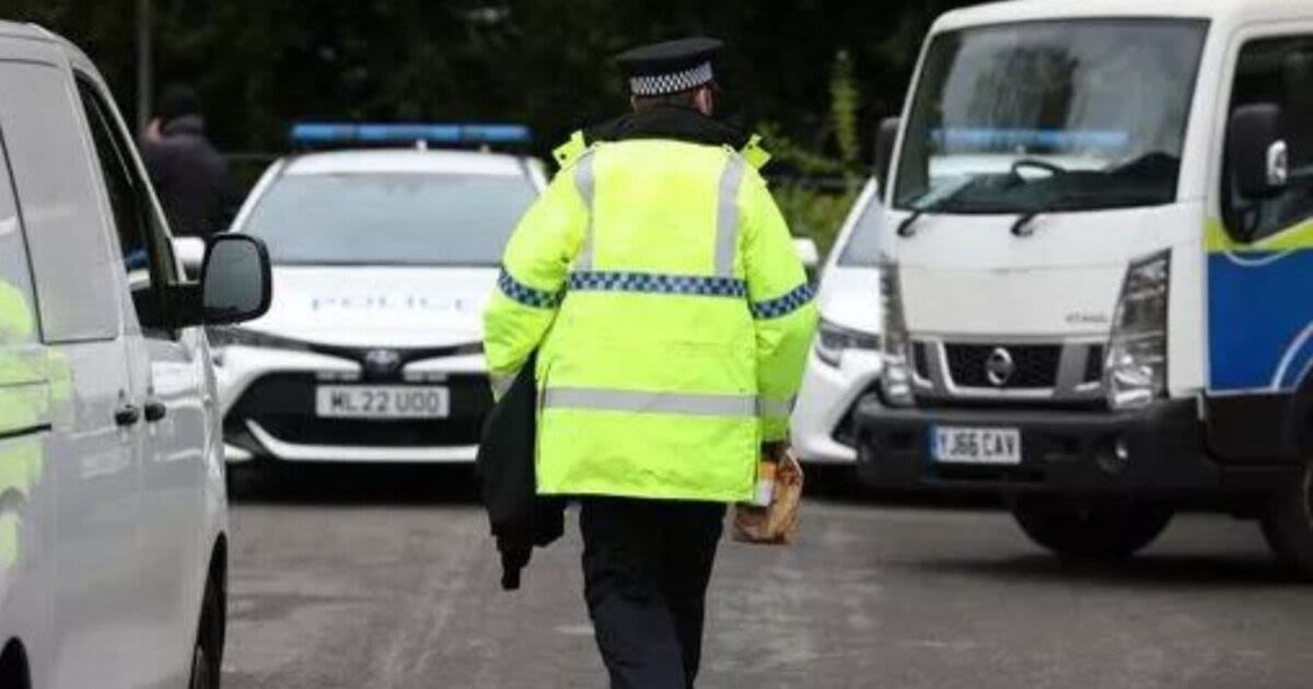 Huge cordon in place as police search for 'human remains'