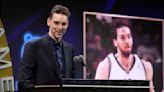 Pau Gasol honors Kobe Bryant during HOF speech: 'I wouldn't be here without you'