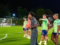 IShowSpeed entrenando con la Selección de Fútbol de Brasil - MarcaTV