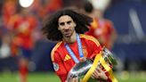 Cucurella, uno de los grandes animadores de la fiesta de la Roja