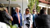 Donald and Melania Trump cast primary ballots in Palm Beach