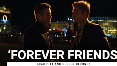 'Forever Friends': Brad Pitt And George Clooney Sound Like They Had The Best Time Filming New Movie 'Wolfs' Together