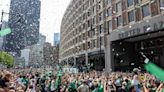 Confetti rains down on sea of green as Boston salutes Celtics’ record 18th NBA championship