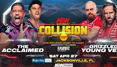 AEW Collision Results (4/27/24): The Acclaimed Take On Grizzled Young Veterans