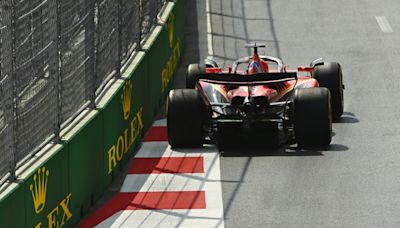 F1 Azerbaijan GP LIVE: Practice times and FP2 results with Charles Leclerc quickest after crash in Baku