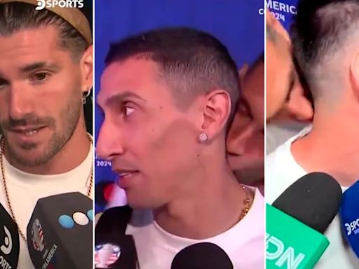 El show de Dibu Martínez tras el triunfo de la selección argentina: besos en la zona mixta y los comentarios más desatados en las redes