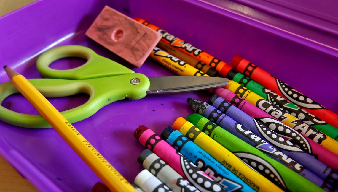 Have a traffic or parking fine in Olathe? Donate school supplies to pay it off this month