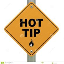 Hot tip roadsign stock illustration. Image of goal, message - 26975385