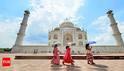 Taj Mahal on-site medical aid zone | Agra News - Times of India