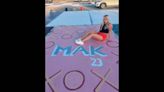 ‘Hot art’ on display in painted parking spaces at Keller High, other North Texas schools