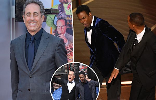 Jerry Seinfeld asked Chris Rock to parody the Will Smith Oscars slap: He was too ‘shook’ still