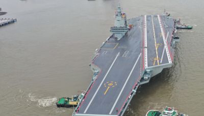 China’s new home-made aircraft carrier begins sea trials