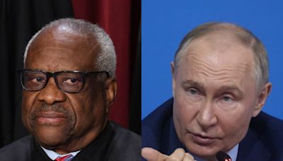 Clarence Thomas accepted a free yacht trip to Russia and got flown out on a complimentary helicopter ride to Putin's hometown, 2 Democratic senators say