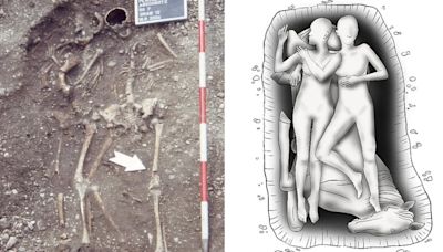 Não era um casal: A verdadeira história dos esqueletos encontrados ‘abraçados’