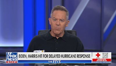 Greg Gutfeld praises mainstream media for ignoring climate change when reporting on Hurricane Helene