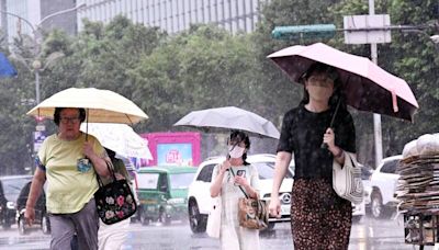 清晨3縣市防大雷雨！白天各地溼答答 明天雨更大