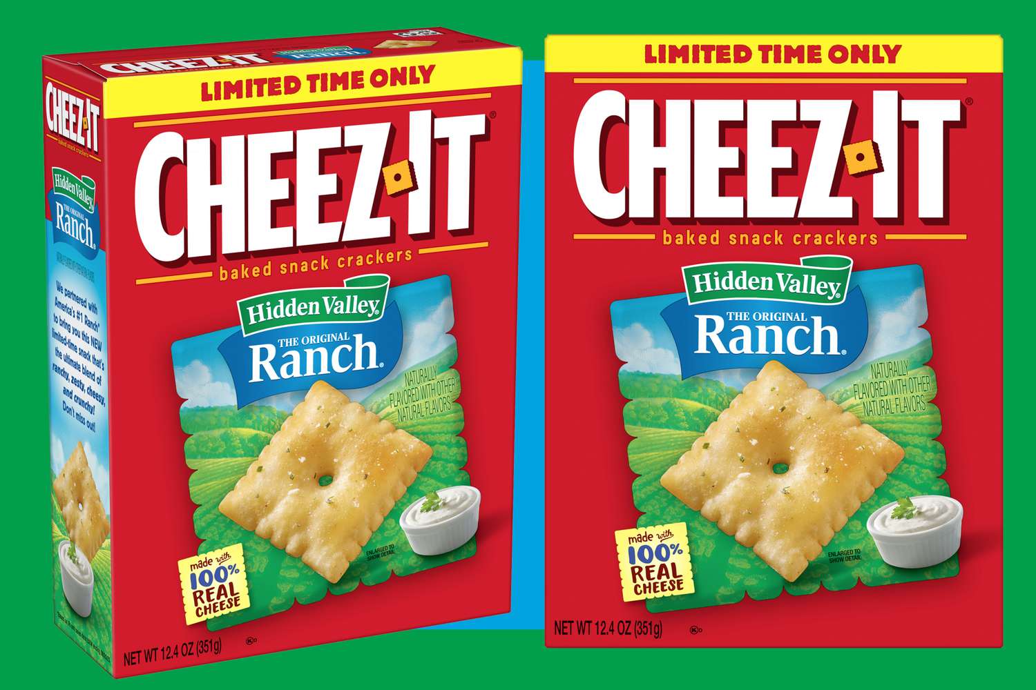 Cheez-It and Hidden Valley Ranch Just Dropped the Ultimate Cracker Combo