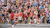 Joe Wicks leads hundreds of revellers in workout session at Glastonbury