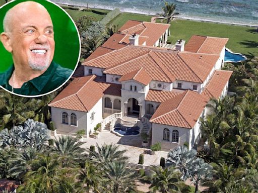 Movin’ Out: Billy Joel in contract to sell massive Florida mansion after 6 years of price fluctuations