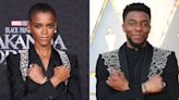 Letitia Wright Honors Chadwick Boseman Through Her Style at 'Black Panther: Wakanda Forever' Premiere