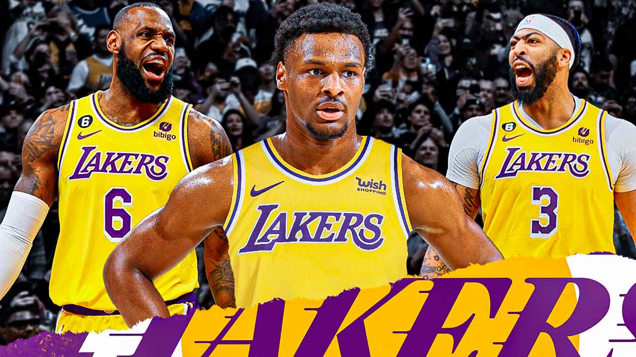 Bronny James doubles down on Lakers' LeBron James NBA team-up take