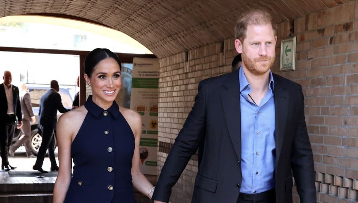 Meghan Markle's First Colombia Royal Tour Look Confirms an Updated Suiting Trend