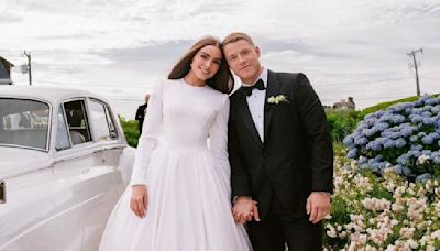 Christian McCaffrey Joins Wife Olivia Culpo in Defending Not So Revealing Wedding Gown: ‘Exude Sex in Any Way, Shape, or Form’