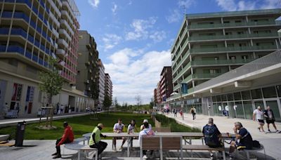 Inside Paris Olympics Games village