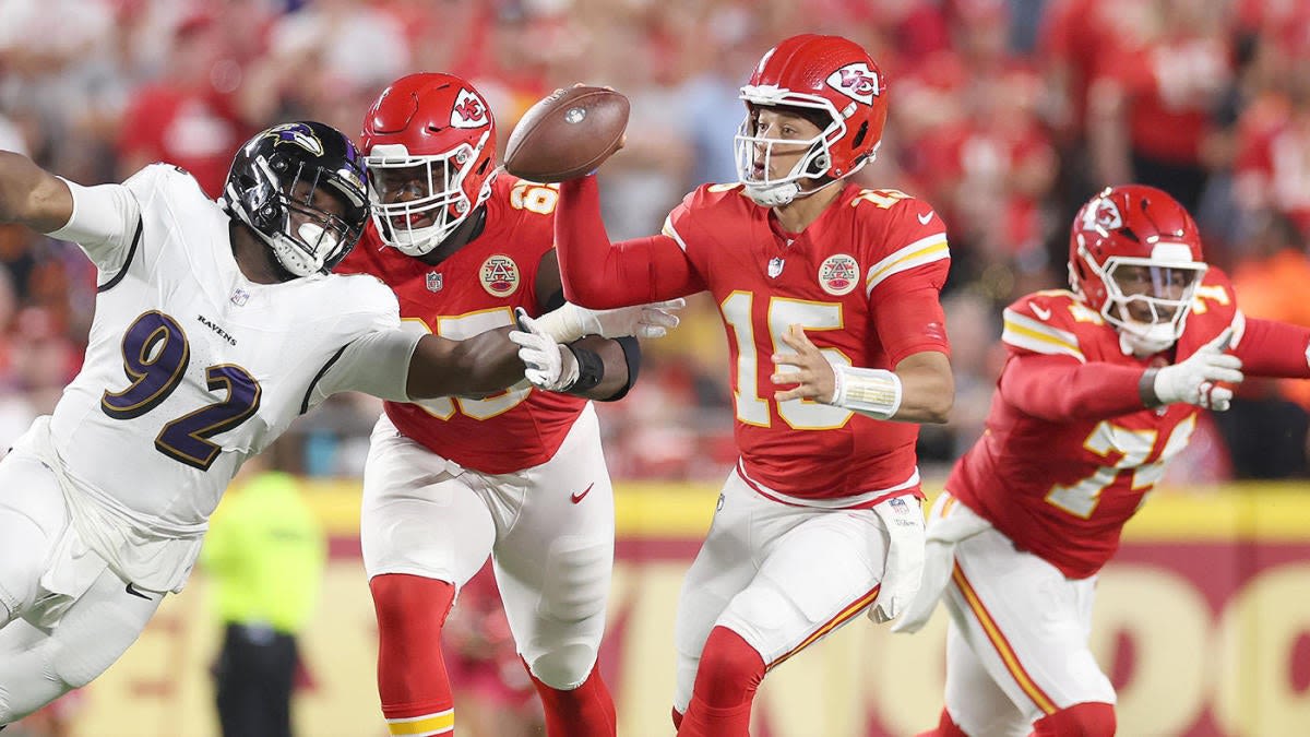 Chiefs vs. Ravens score: Defending champions survive late rally by Lamar Jackson and Co., win opener