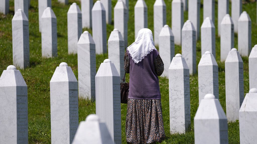 Why did Serbia react so harshly to the UN resolution on Srebrenica?