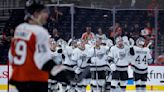 Cam Talbot makes 24 saves as Los Angeles Kings blank Philadelphia Flyers 5-0