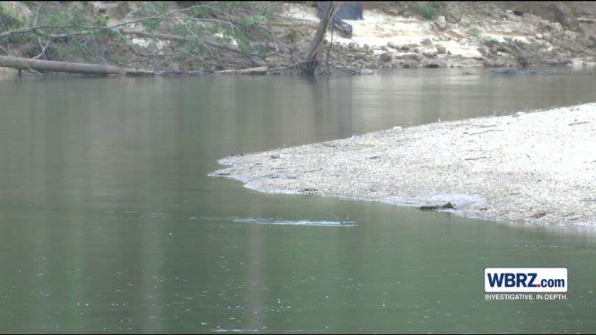 Amite River having debris removed and being de-snagged after 55 years of buildup