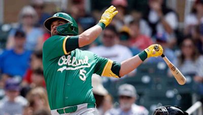 Yankees acquire J.D. Davis from A's, place Giancarlo Stanton on IL