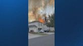 Crews contain fire threatening homes in Osceola County, officials say