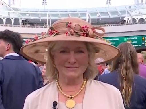 Martha Stewart botches Riders Up call at Kentucky Derby as fans rage