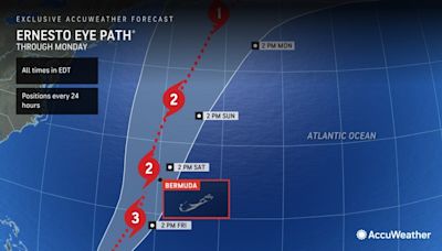 Ernesto to become a major hurricane, threaten Bermuda, Canada