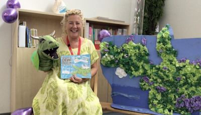 Pembrokeshire dragon fires up local author to raise £700 for charity