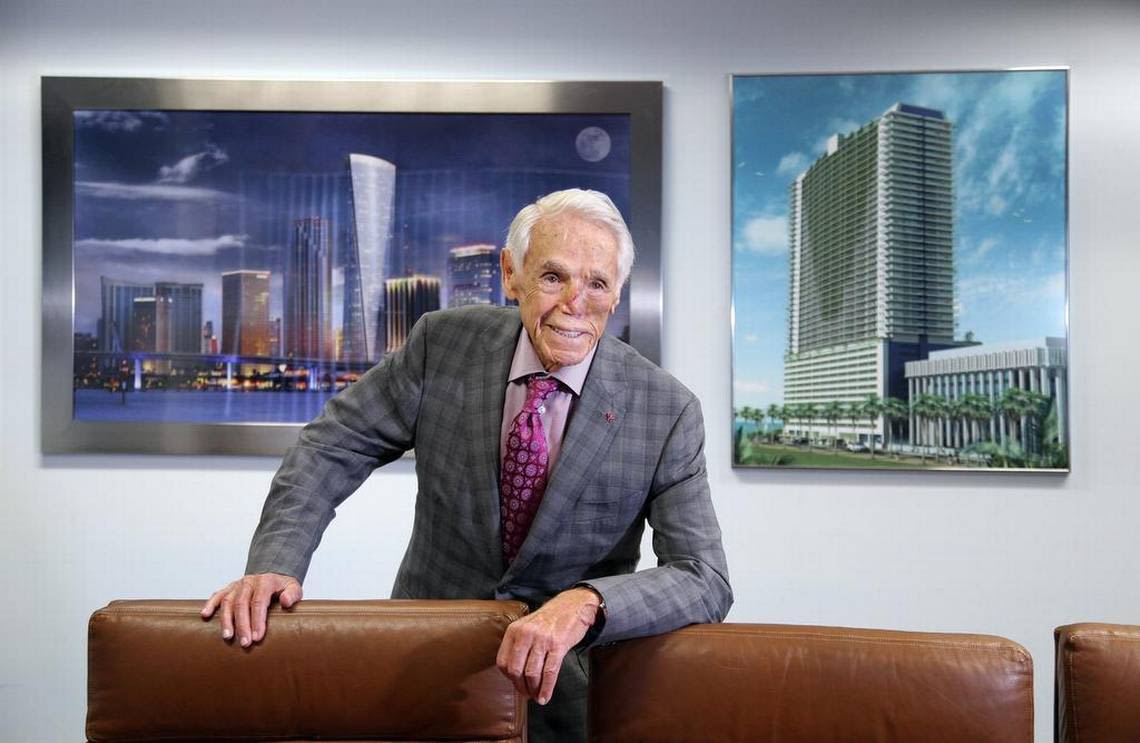 Tibor Hollo, real estate pioneer in downtown Miami and Edgewater, dies at 96