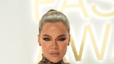 Khloé Kardashian's Metallic Lips Are Literally Solid Gold