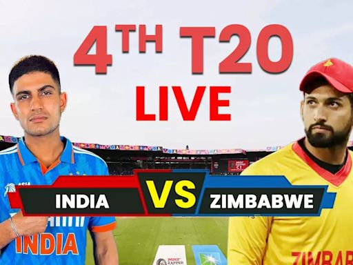 IND vs ZIM Live Score, 4th T20: India Win Toss, Opt To Field; Tushar Deshpande Debuts